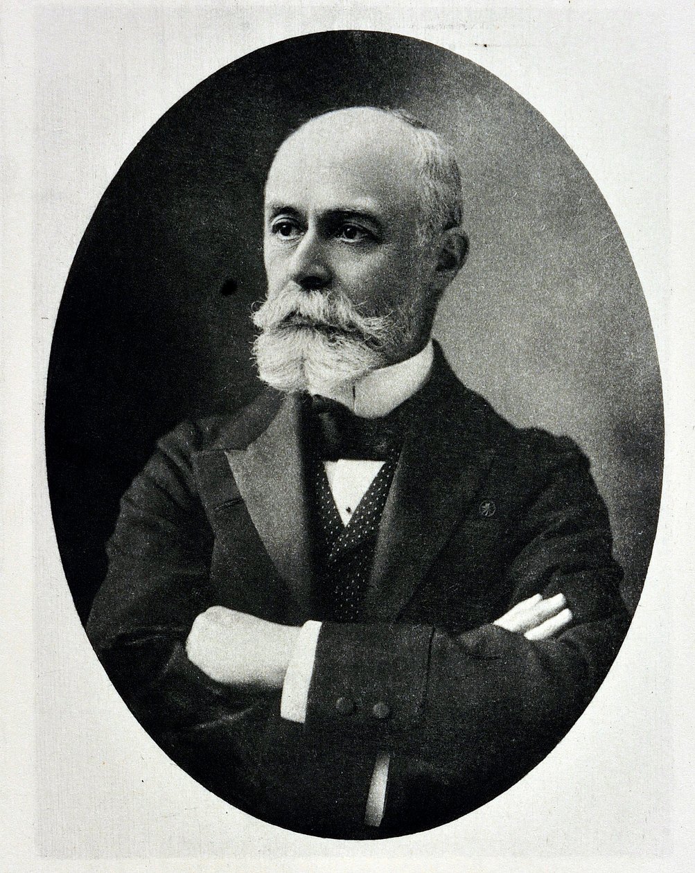 Portrét Antoine Henri Becquerel - anglický fyzik, laureát Nobelovy ceny 1852-1908 od Unknown photographer