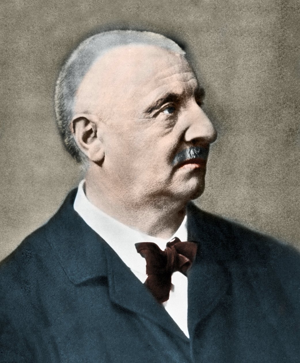 Portrét Antona Brucknera (1824-1896), rakouského skladatele. od Unknown photographer