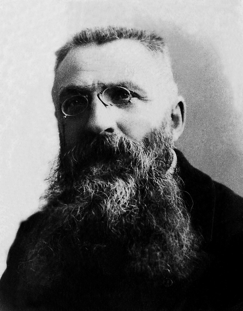 Portrét Augusta Rodina (1840-1917), francouzského sochaře. od Unknown photographer
