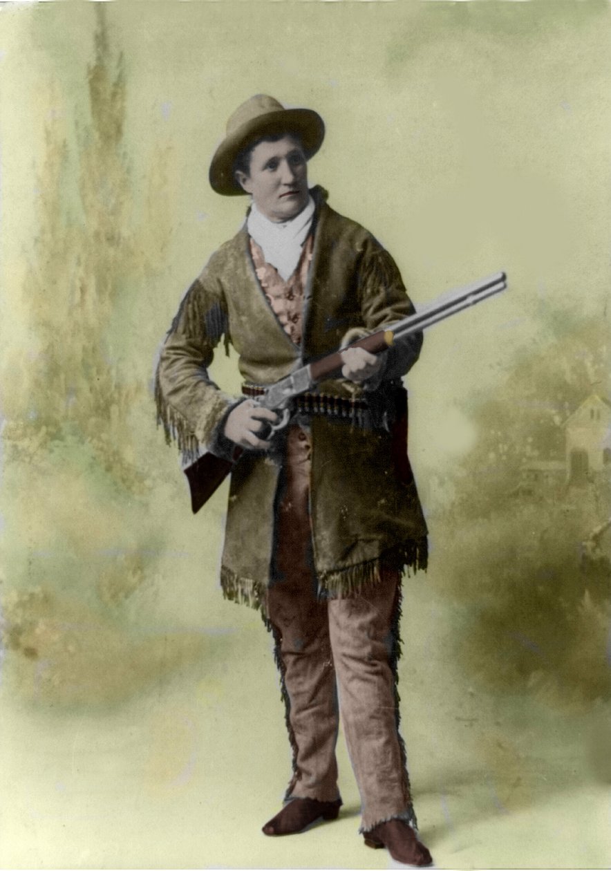 Portrét Calamity Jane (1852-1903) (Martha Canary 1852-1903) v roce 1895. od Unknown photographer