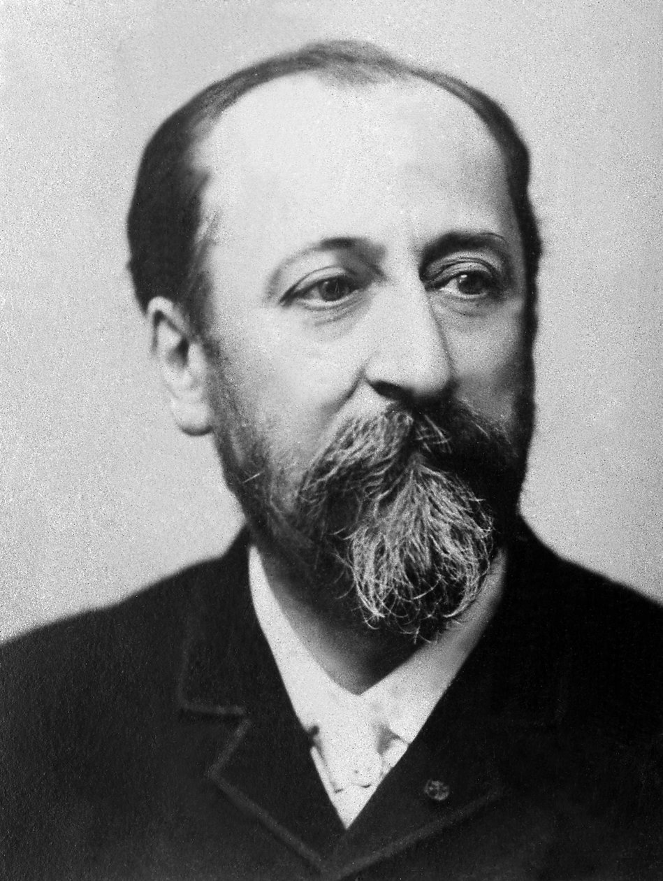 Portrét Camille Saint-Saens (Saint Saens od Unknown photographer