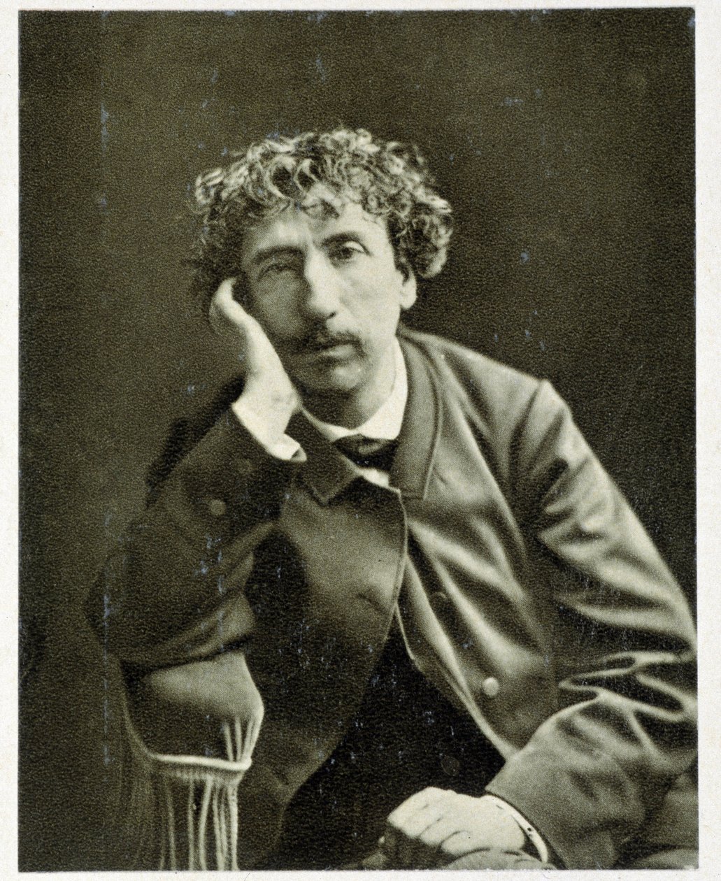 Portrét Charlese Garniera (1825 - 1898) v roce 1882 od Unknown photographer