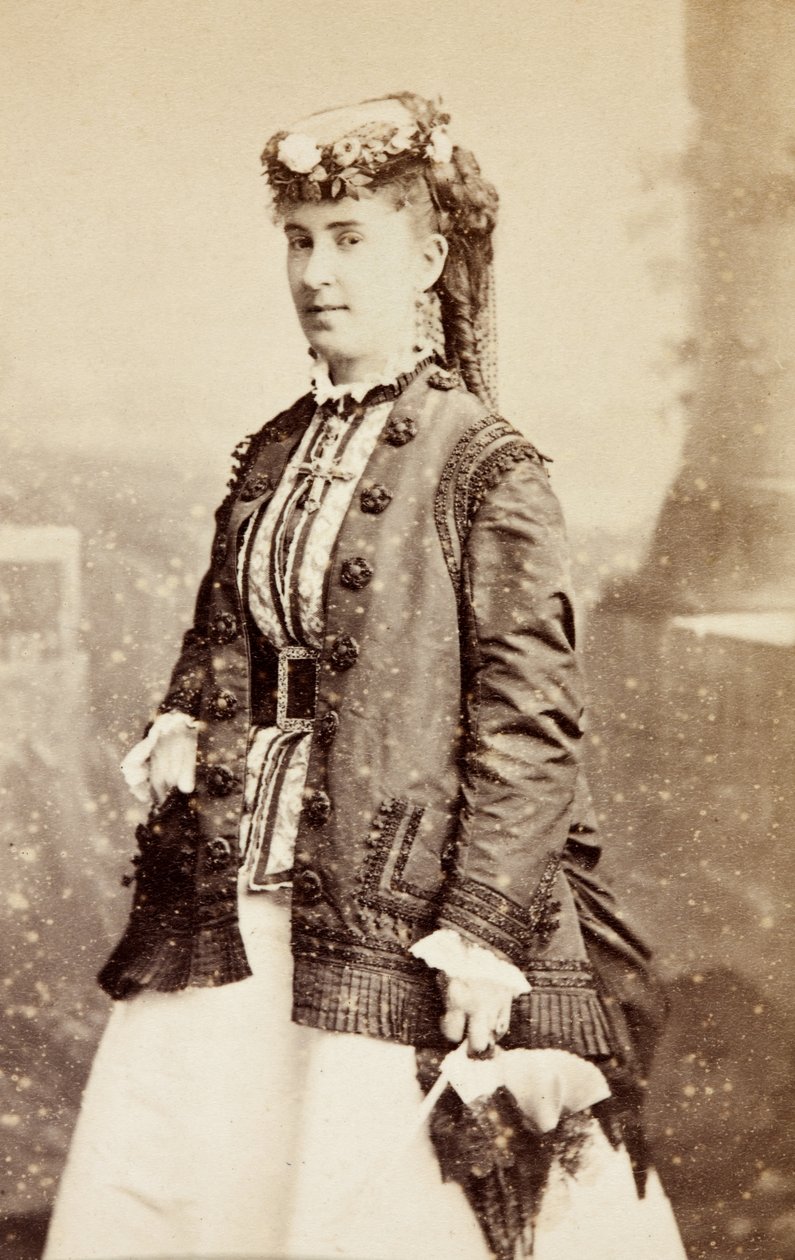 Portrét Clary Kelloggové od Unknown photographer