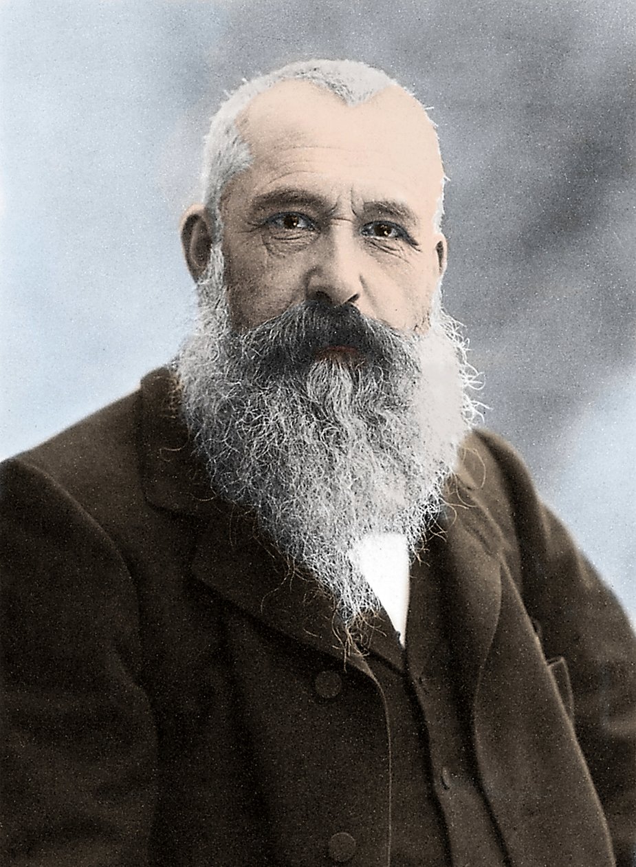 Portrét Clauda Moneta (1840-1926), francouzského malíře. od Unknown photographer