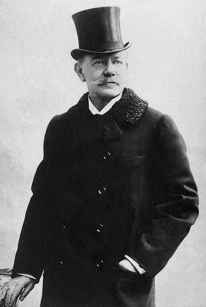 Portrét hraběte Michaela Nicolaieviče Muravieffa (1845-1900) ruského politika. Fotografie, začátek 20. století. od Unknown photographer