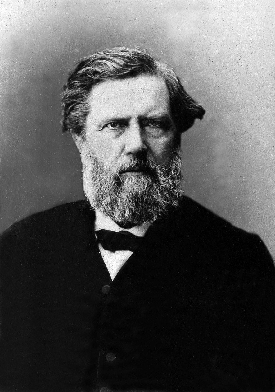 Portrét Edme Felix Alfred Vulpian (1826-1887), francouzský lékař, fyziolog. od Unknown photographer