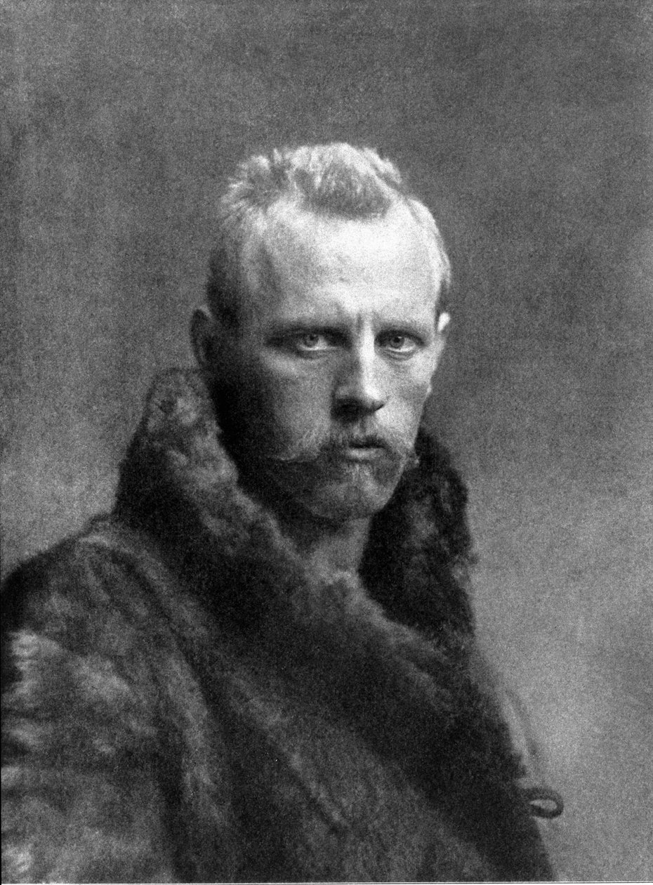Portrét Fridtjofa Nansena (1861-1930), norského průzkumníka od Unknown photographer