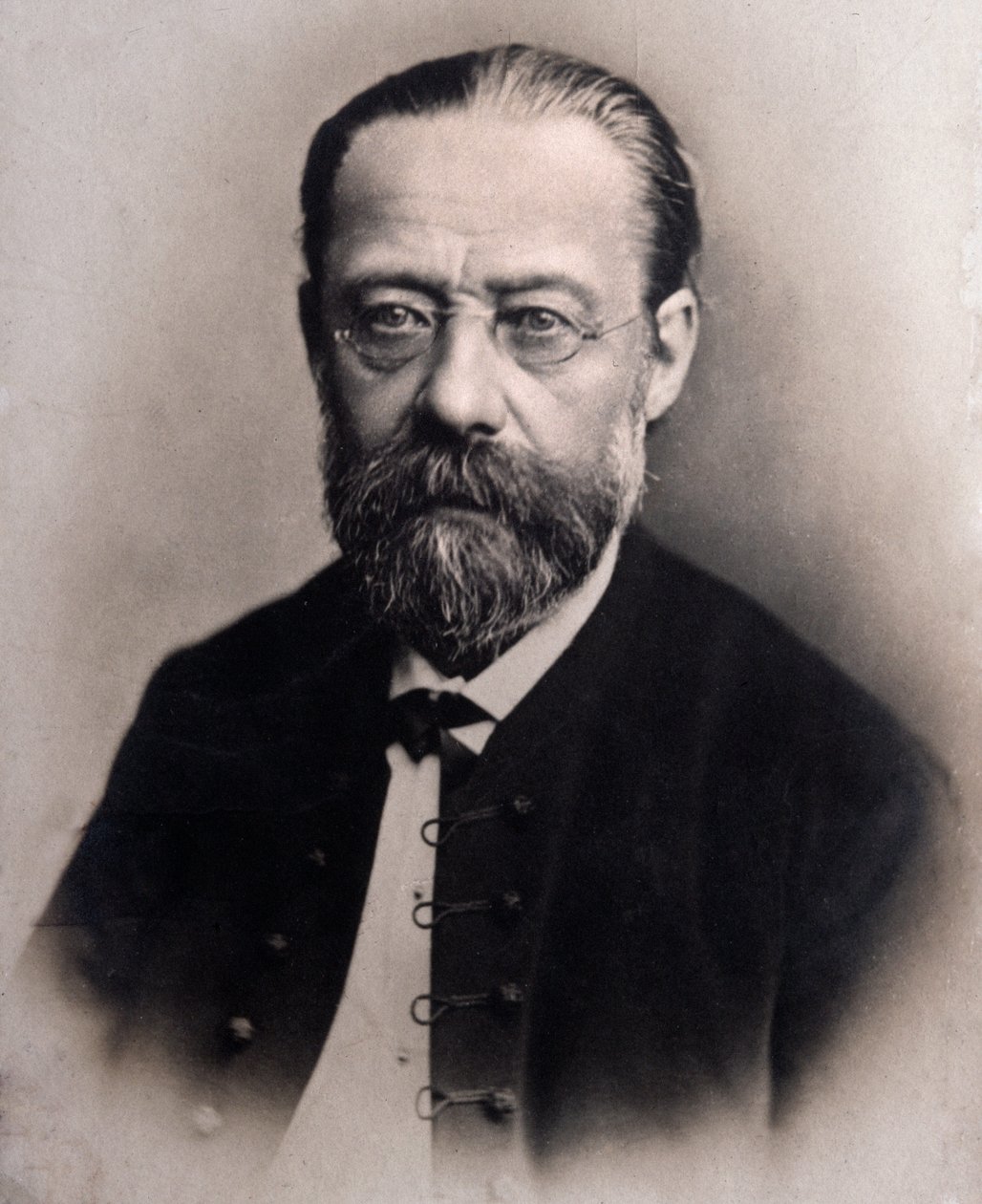 Portrét Friedricha Smetany (rytina za fotografií) od Unknown photographer
