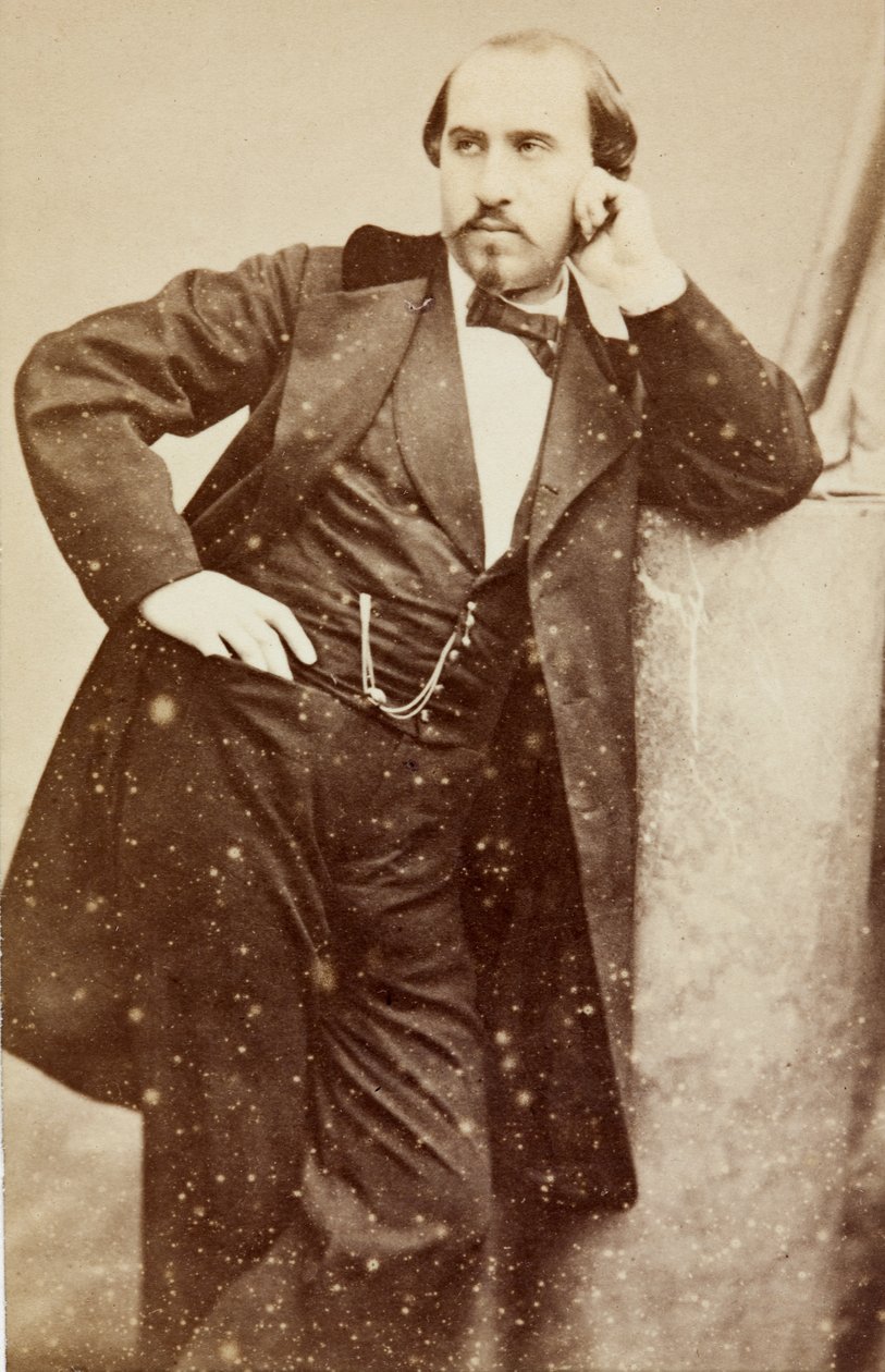Portrét Gabriela Faurého, kolem roku 1860 (č/b foto) od Unknown photographer
