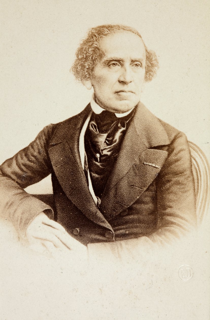 Portrét Giacoma Meyerbeera od Unknown photographer