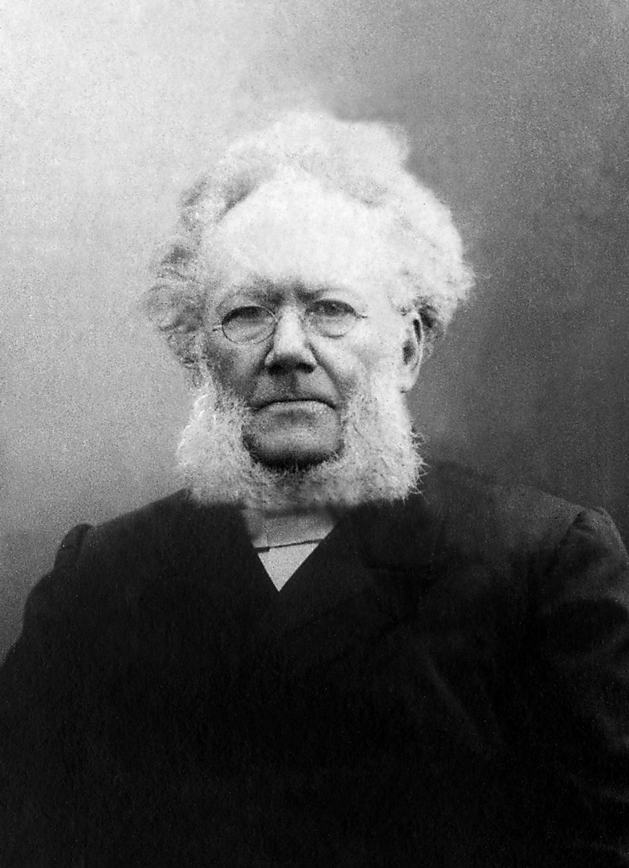 Portrét Henrika (Henriho) Johana Ibsena (1828-1906), norského dramatika. od Unknown photographer