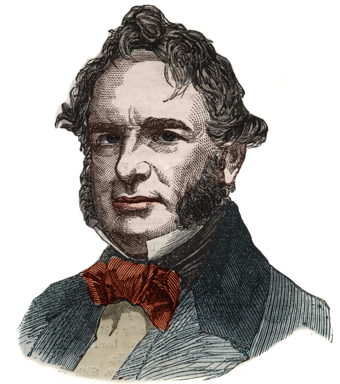 Portrét Henry Wadsworth Longfellow (1807-1882), americký básník. od Unknown photographer