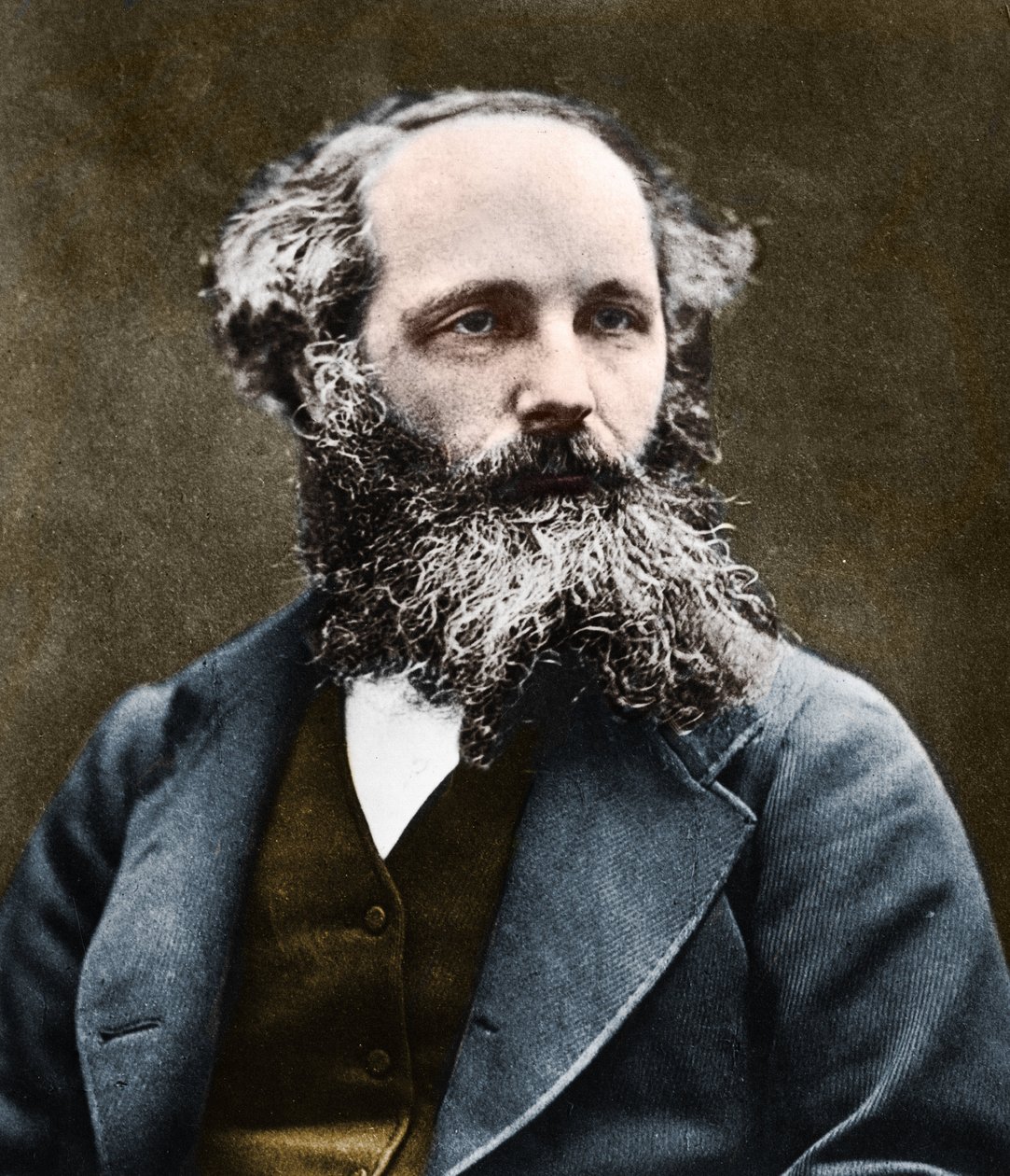 Portrét JAMES CLERK MAXWELL (1831-1879), skotský fyzik od Unknown photographer