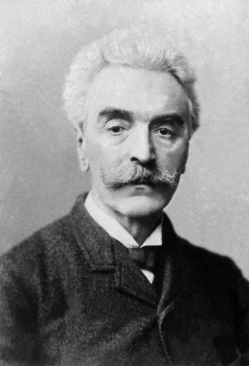 Portrét Jean Leon (Jean-Leon) Gerome (1824-1904), francouzský malíř a sochař od Unknown photographer