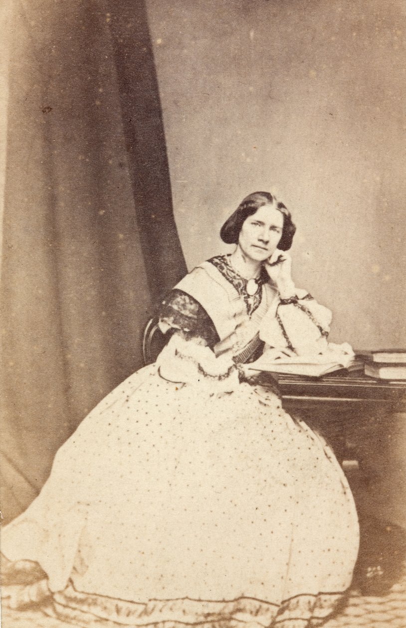 Portrét Jenny Lind Goldschmidt od Unknown photographer