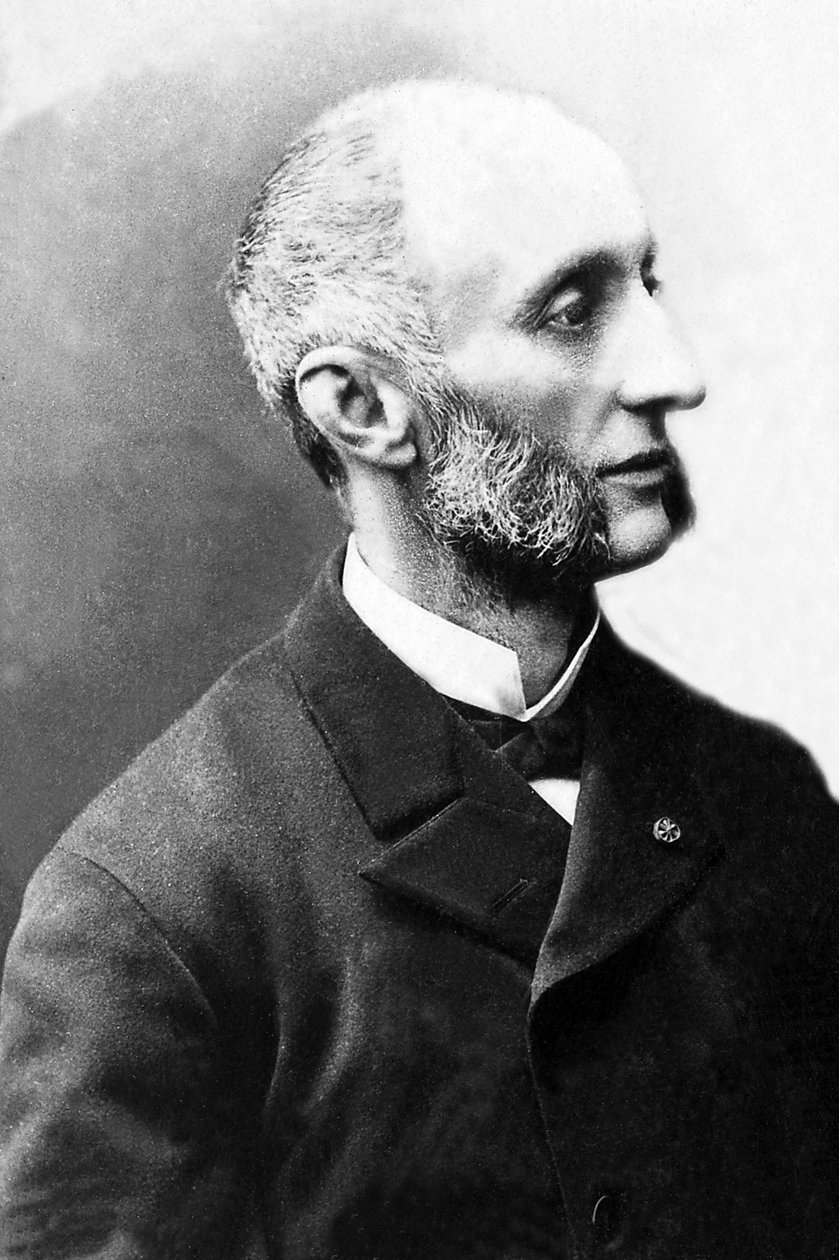 Portrét Julese Melinea (1838-1925) francouzského politika. od Unknown photographer