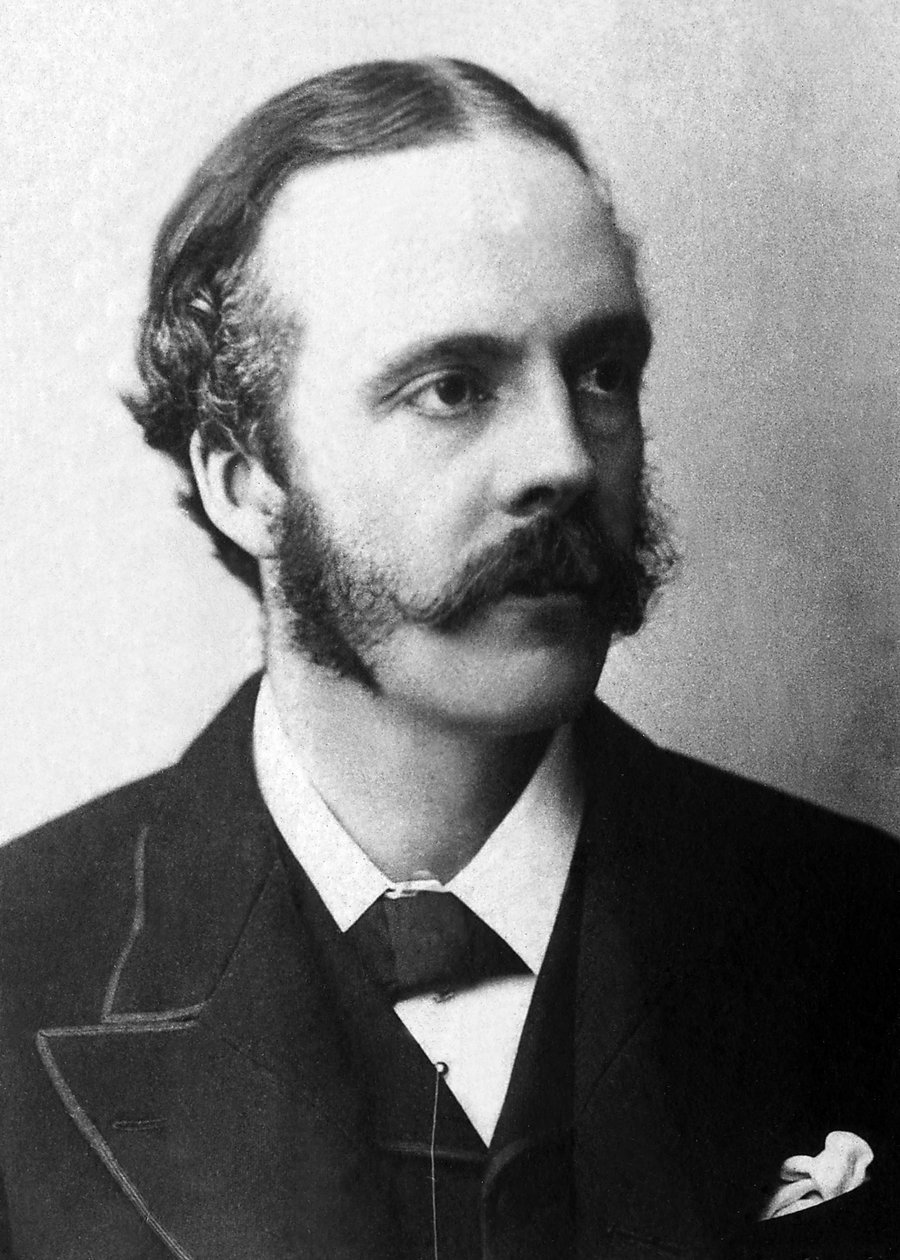 Portrét lorda Arthura Jamese Balfoura (1848-1930), britského politika. od Unknown photographer