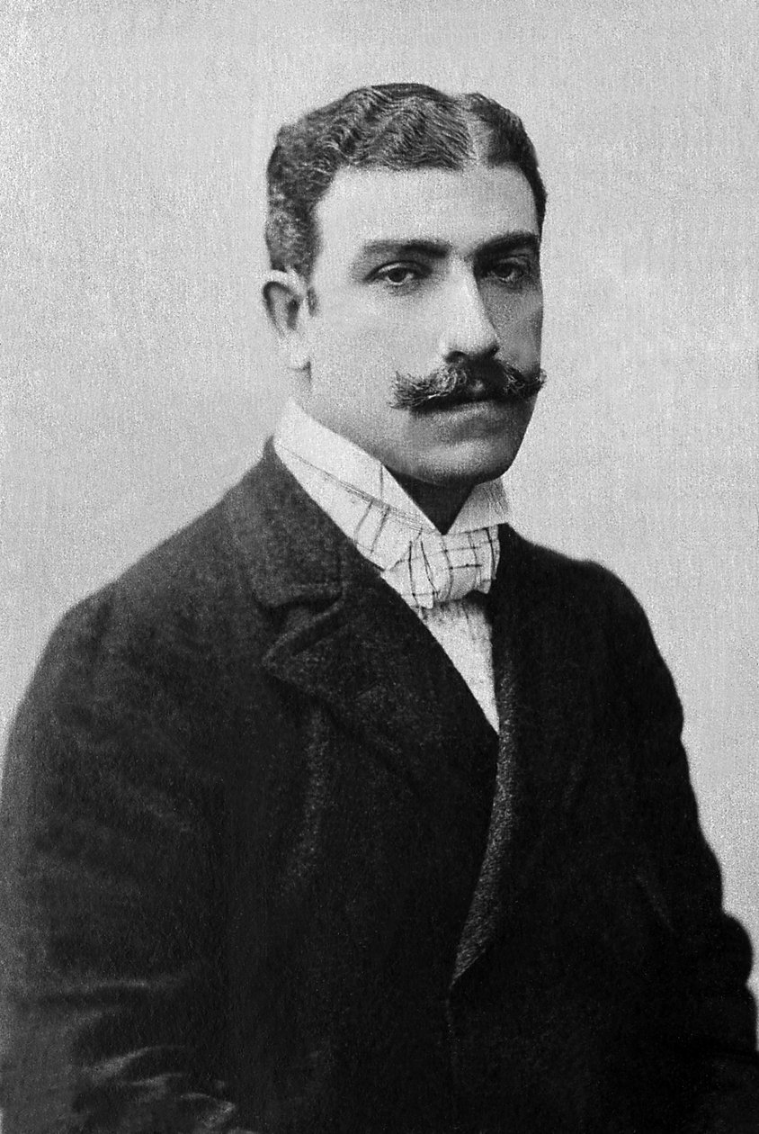Portrét Luciena Germaina Guitryho (1860-1925), francouzského herce. od Unknown photographer