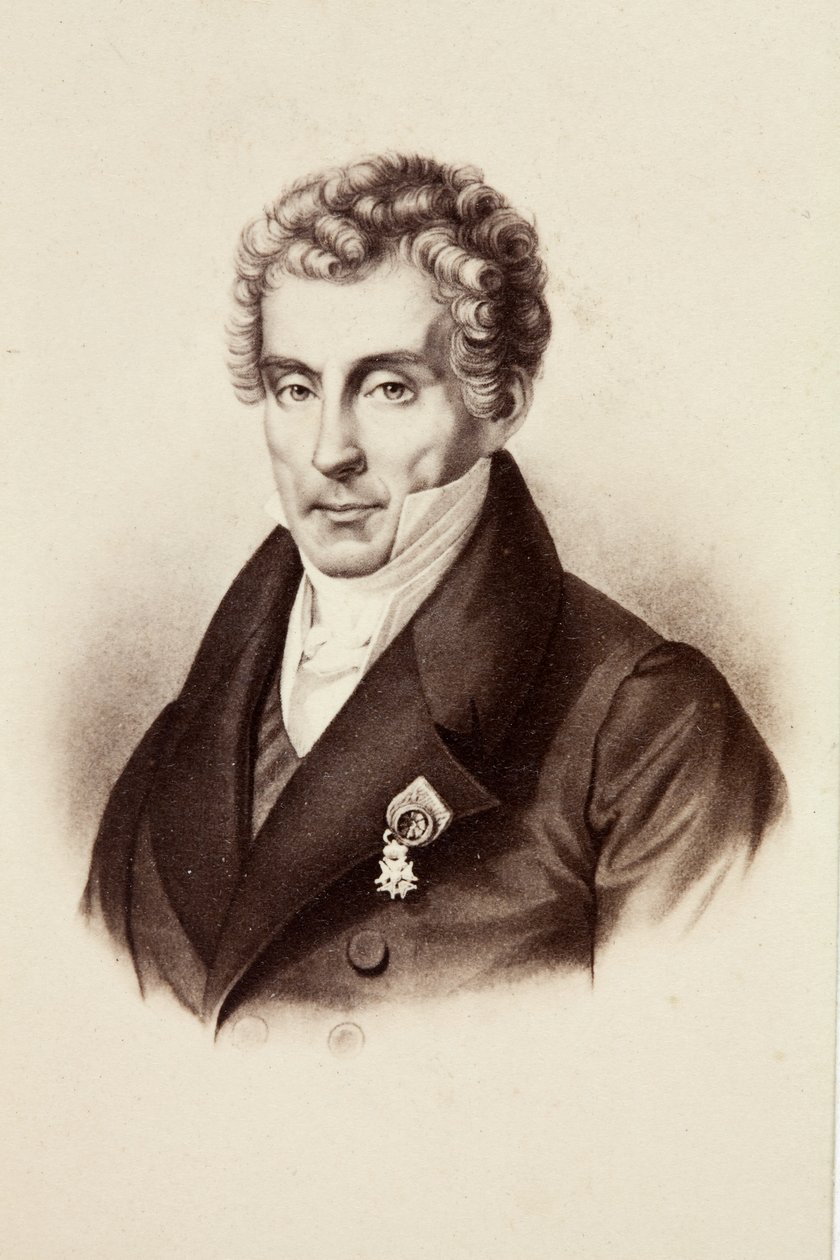 Luigi Cherubinin muotokuva od Unknown photographer