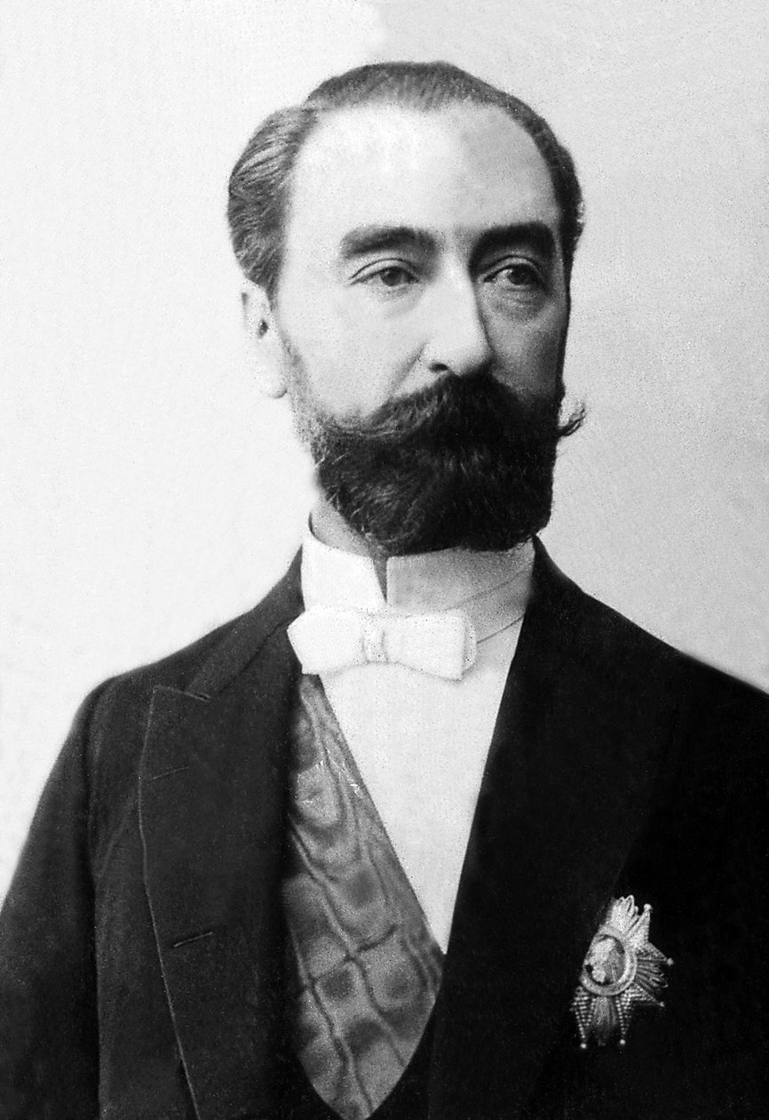 Portrét Marie Francois Sadi Carnotové (1837-1894), francouzského státníka a inženýra. od Unknown photographer