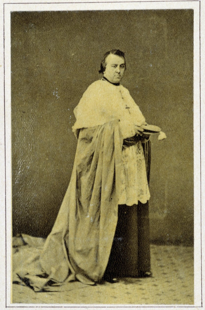 Portrét Monsignora Lavigerie (1825 - 1892) v roce 1869 od Unknown photographer