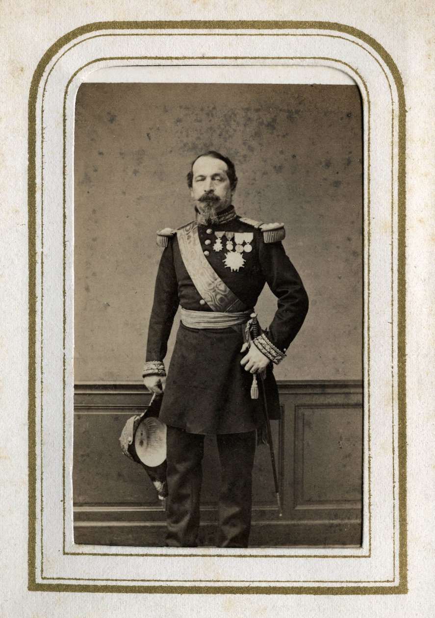 Portrét Napoleona III. (Louis-Napoleon Bonaparte) (20 od Unknown photographer