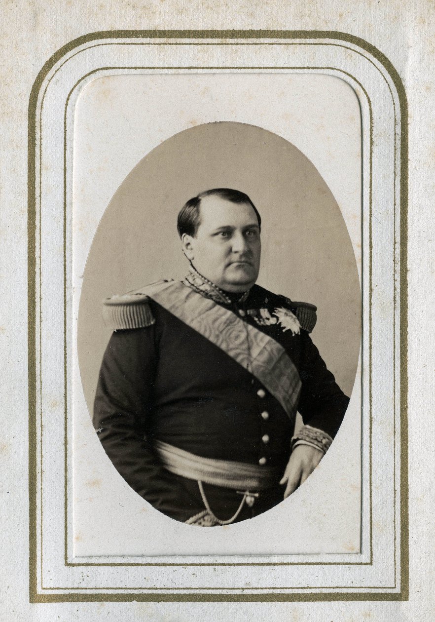Portrét Napoleona Jeroma (Napoleon-Jerome) Bonaparte (1822-1891). od Unknown photographer