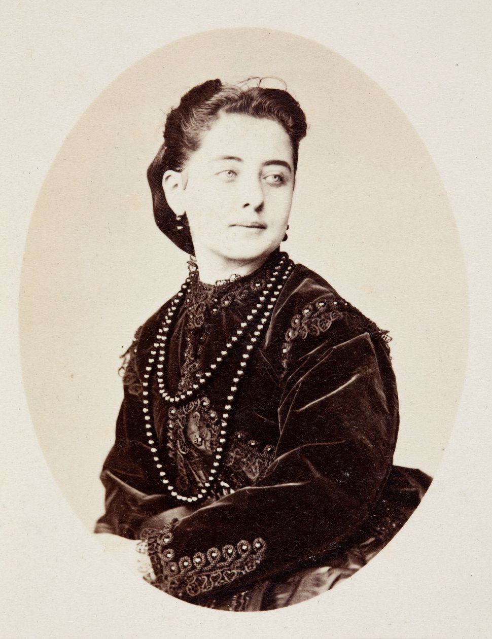 Portrét Pauline Lucca od Unknown photographer