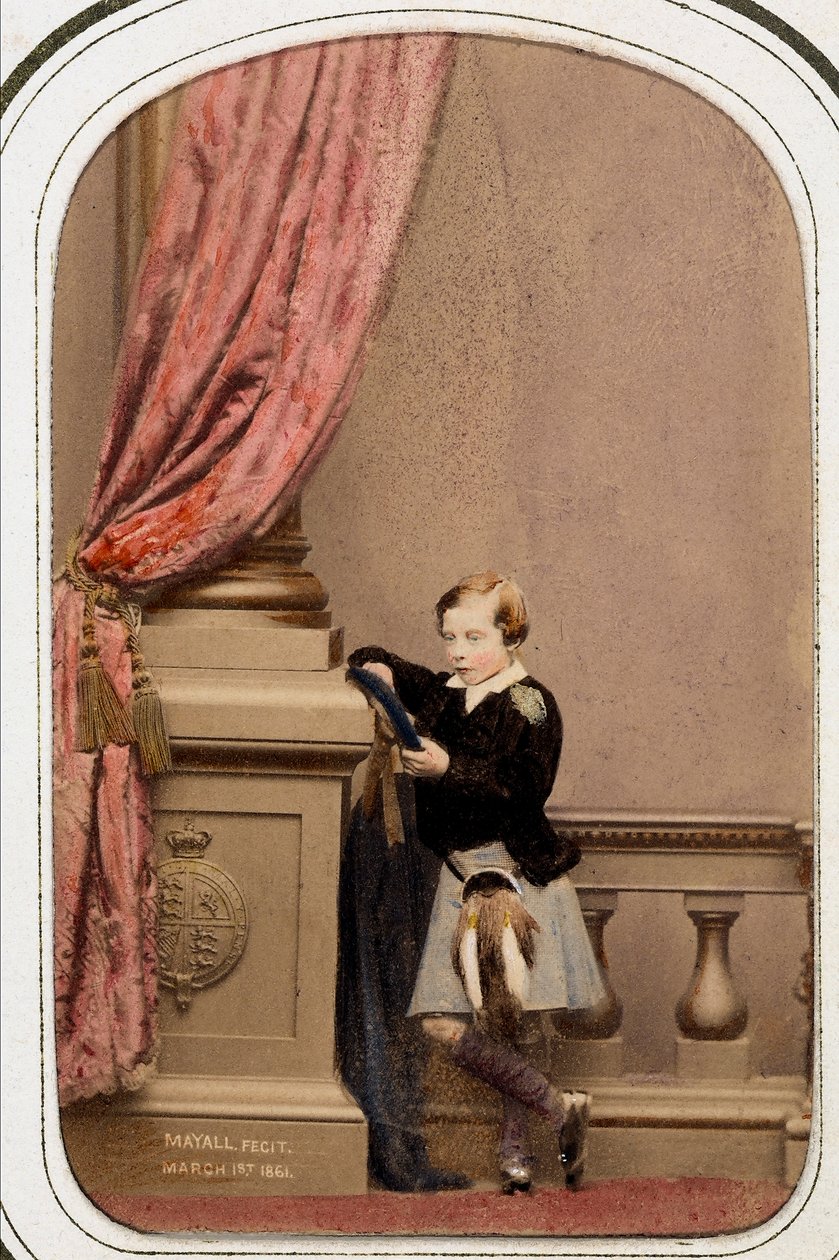 Portrét anglického prince Leopolda, vévody z Albany od Unknown photographer