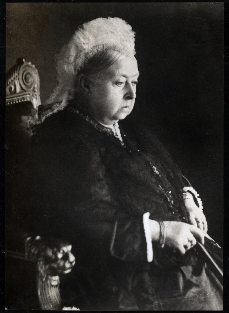 Portrét královny Viktorie (Victoria Iere) (1819-1901), královny Spojeného království Velké Británie a Irska. kolekce FPL. od Unknown photographer