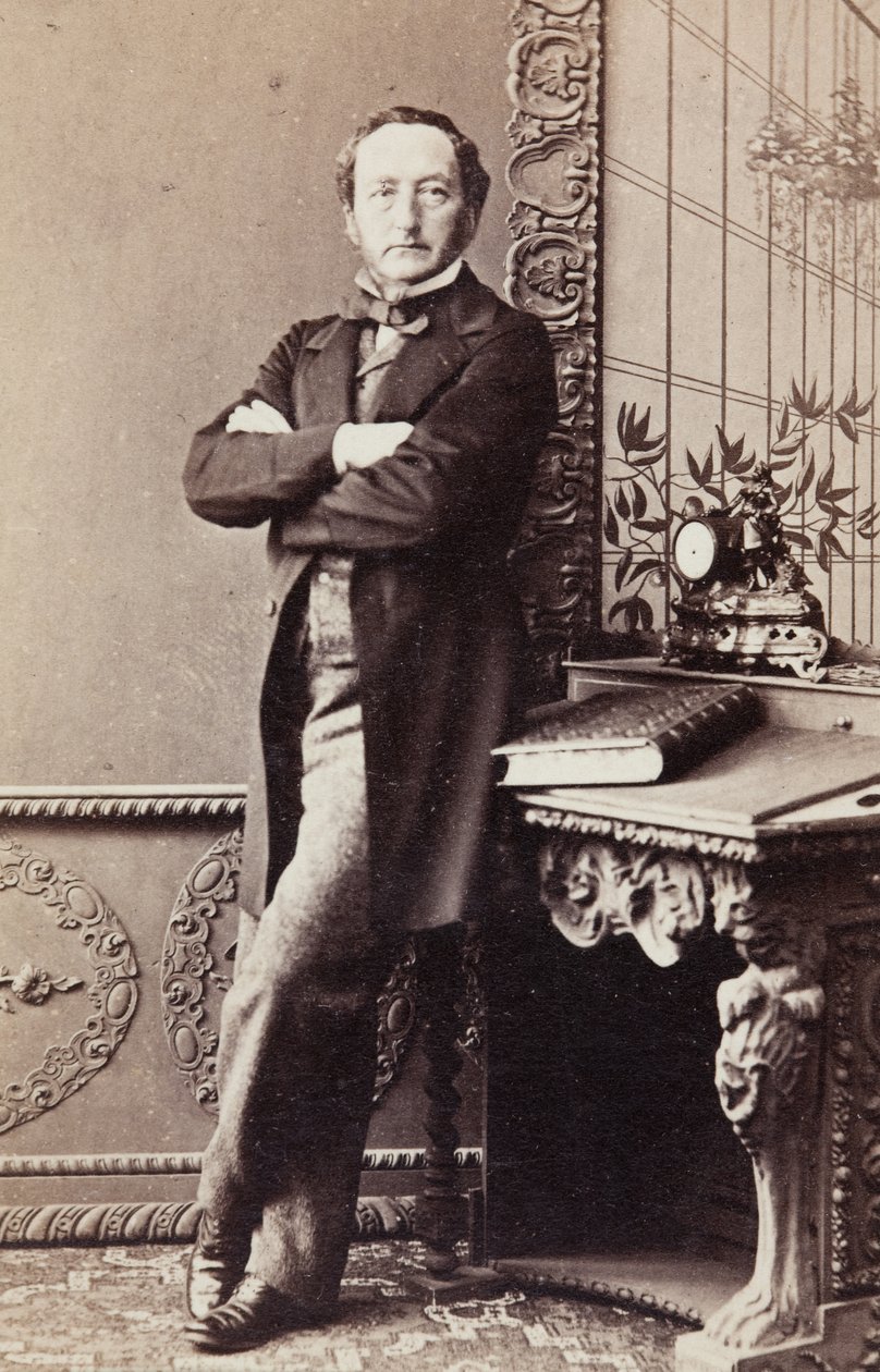 Portrét Sigismund Thalberg od Unknown photographer