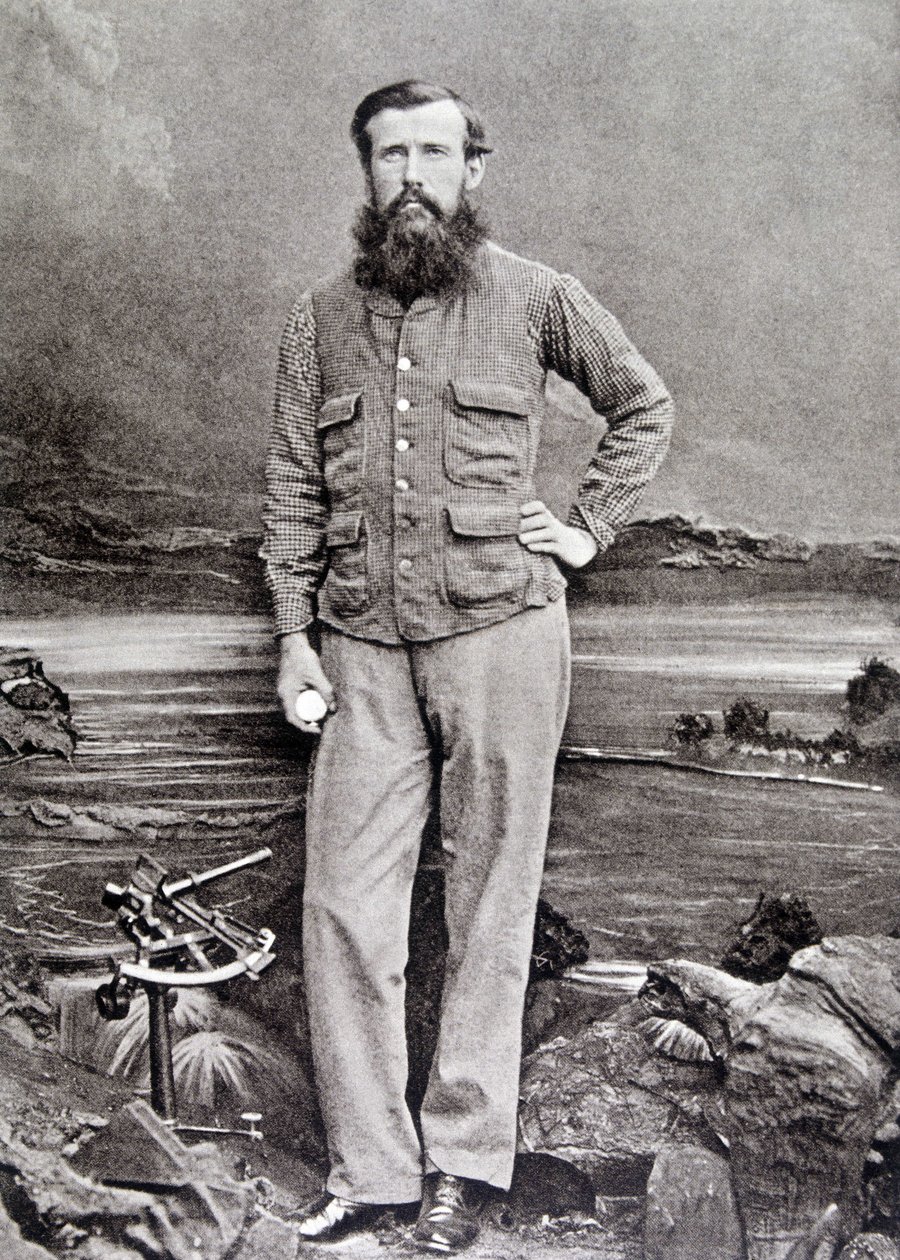 Portrét Speke, British Explorer (1827 - 1864) od Unknown photographer
