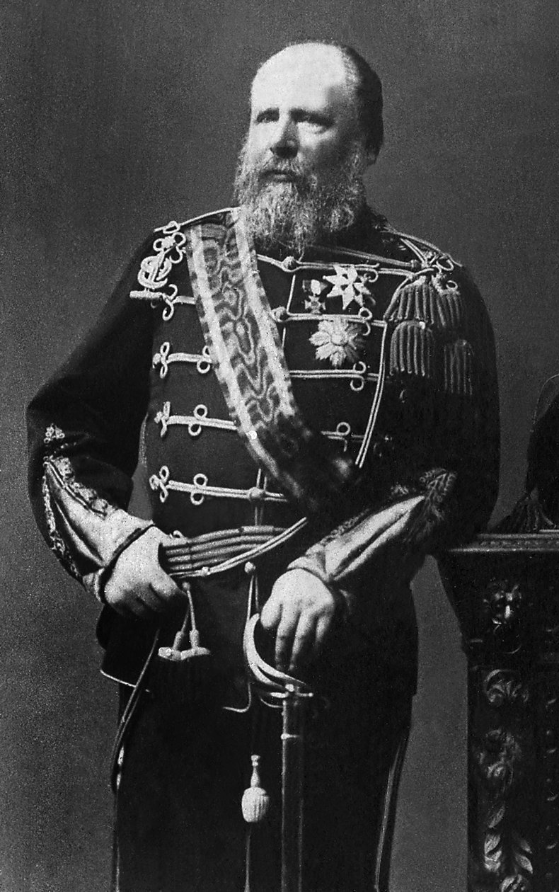 Portrét Viléma III. (1817-1890), prince z Orange-Nassau, velkovévody lucemburského a nizozemského krále v letech 1849 až 1890. od Unknown photographer