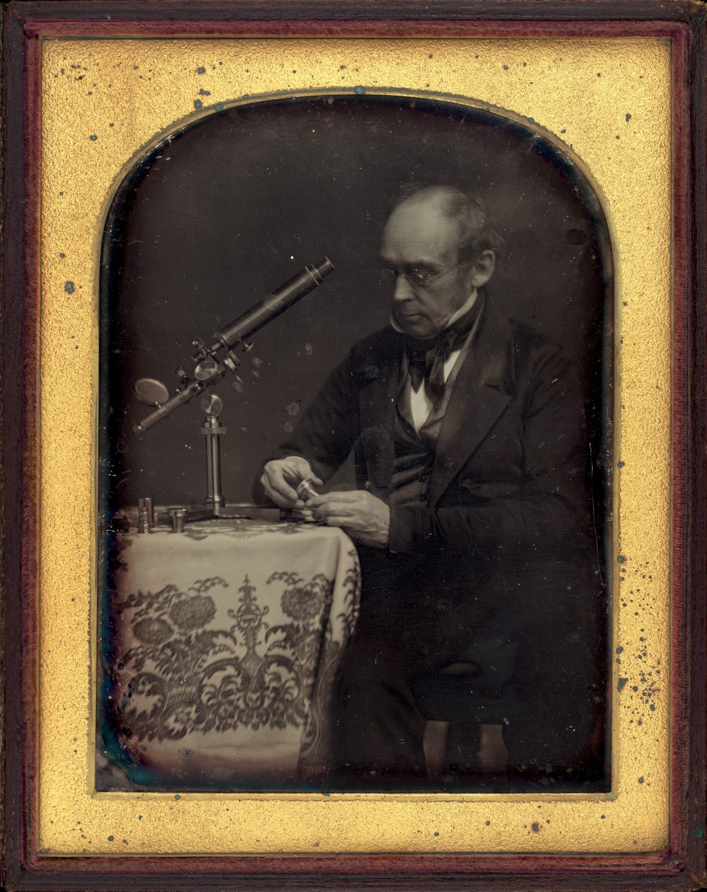Portrét vědce,c. 1840 (foto) od Unknown photographer
