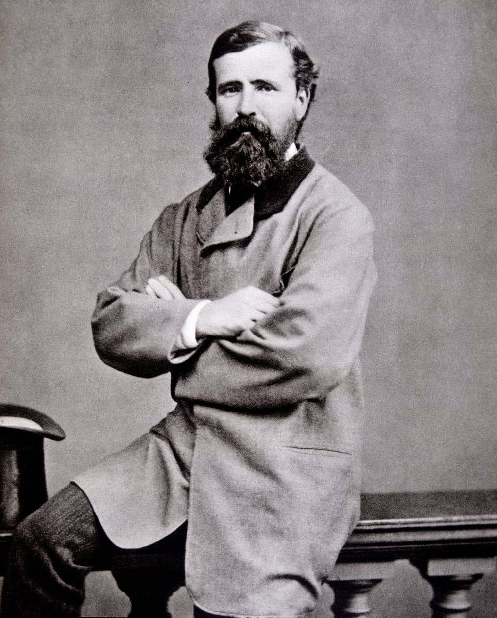 Portrét britského průzkumníka Verneyho Lovetta Camerona (1844-1894). od Unknown photographer