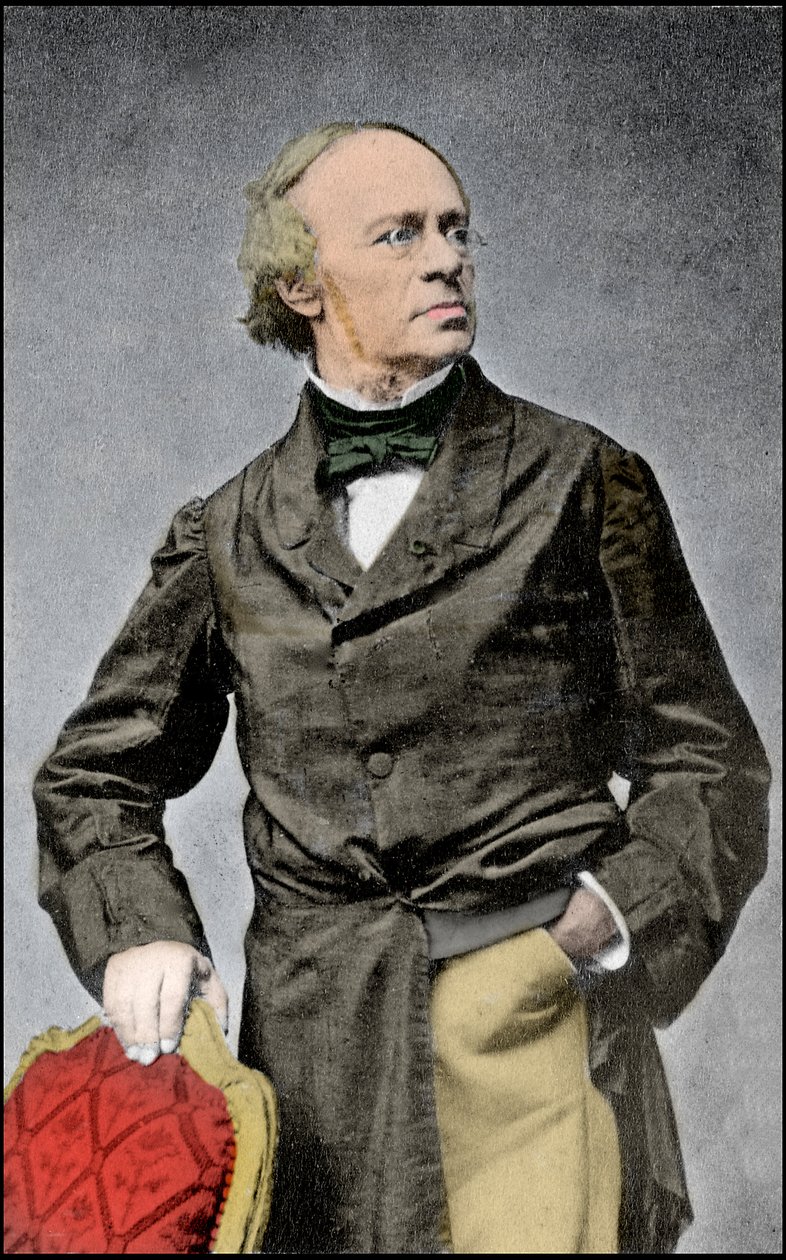 Portrét francouzského skladatele Jacquese Fromentala Levy dit Halevy (1799-1862) od Unknown photographer