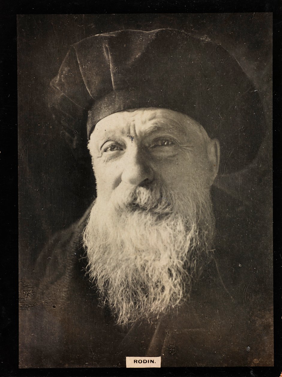 Portrét francouzského sochaře Augusta Rodina (1840-1917) od Unknown photographer