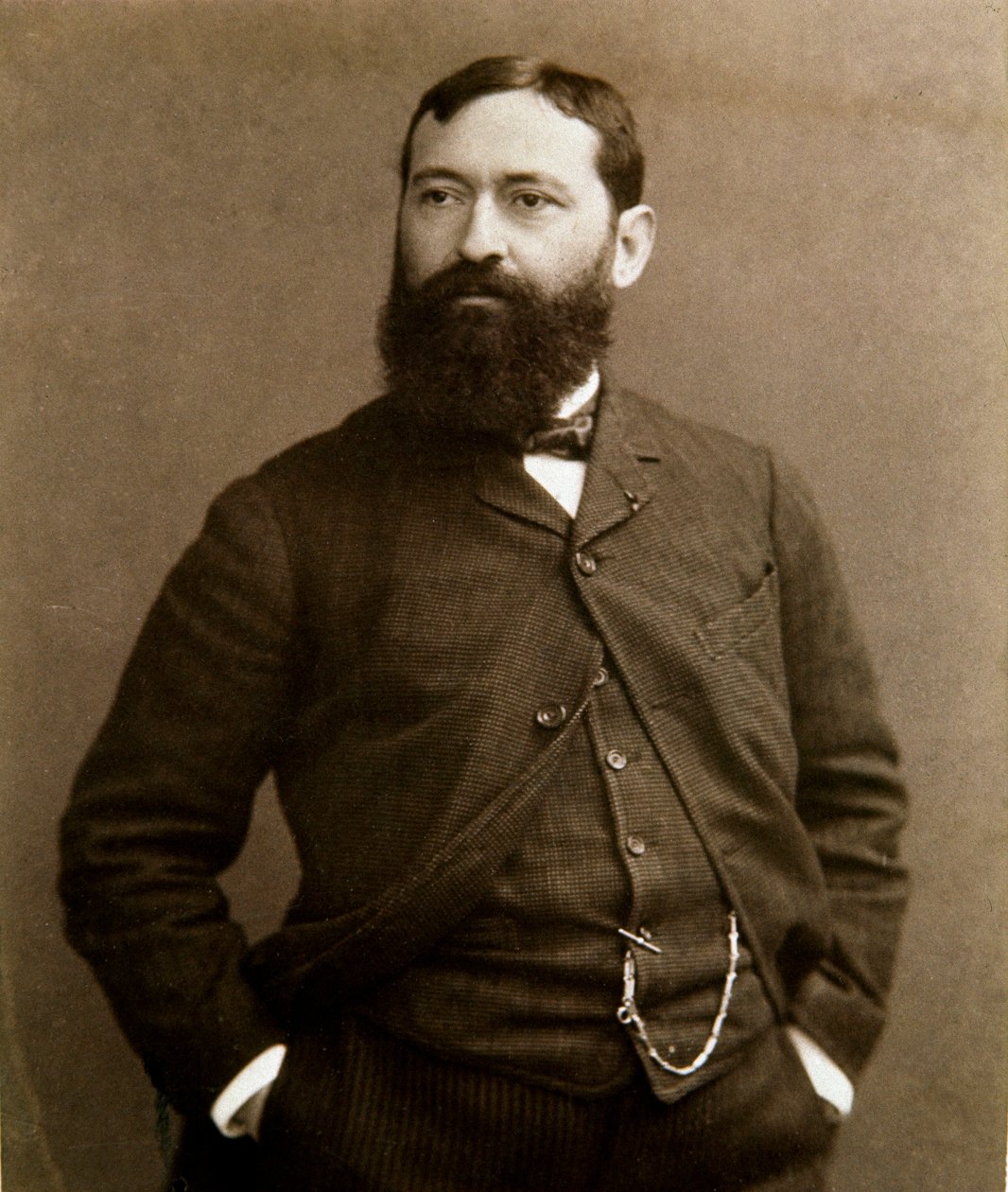 Portrét italského malíře Giuseppe De Nittise (1846-1884) Fotografie od Unknown photographer