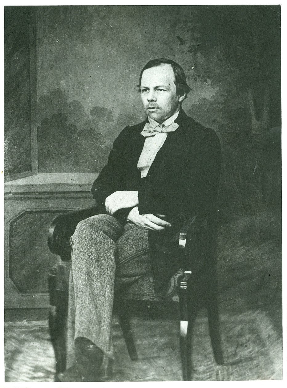 Portrét autora Fjodora Michajloviče Dostojevského (1821-1881), Anonym od Unknown photographer
