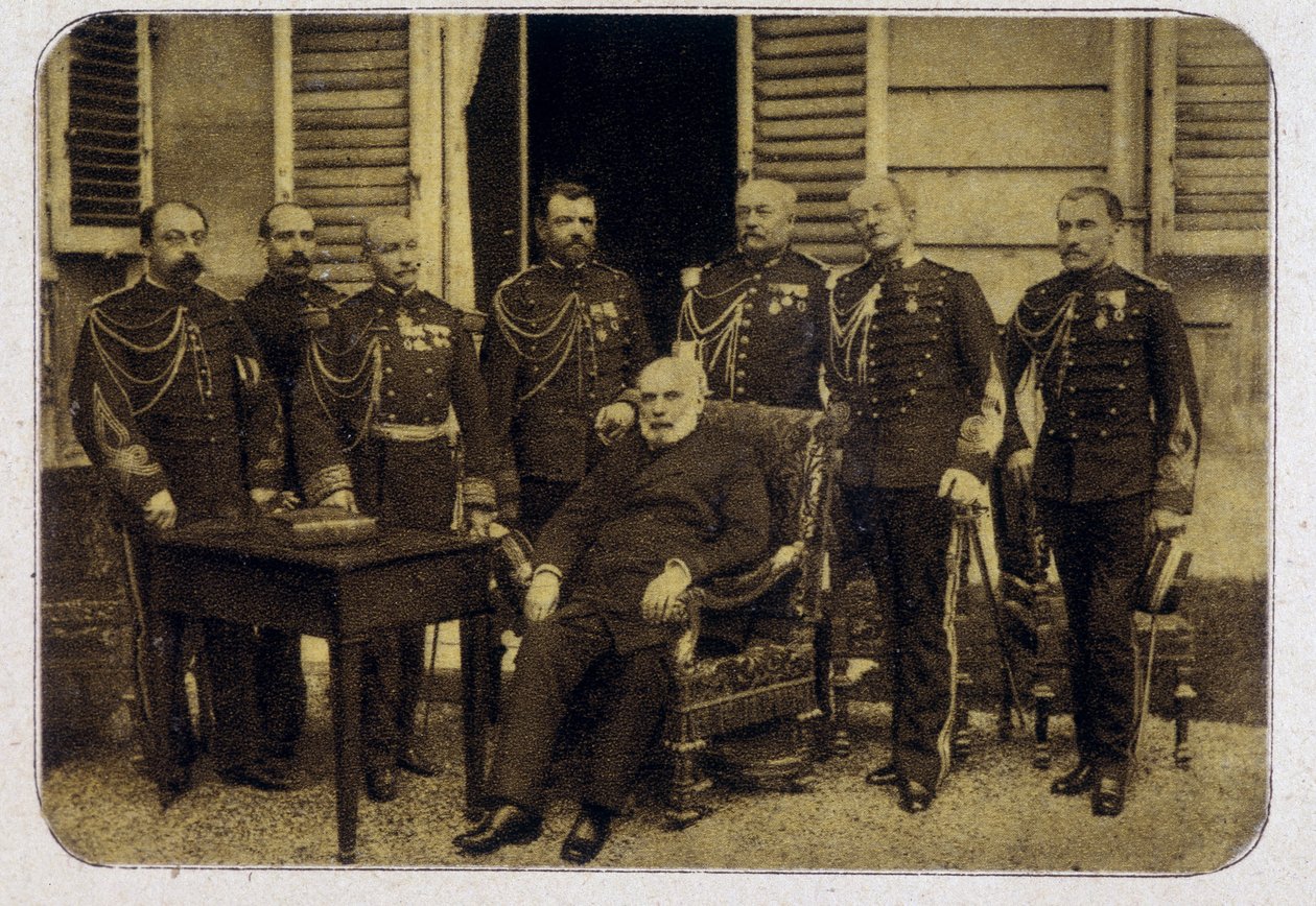 Prezident Jules Grevy v roce 1880 od Unknown photographer