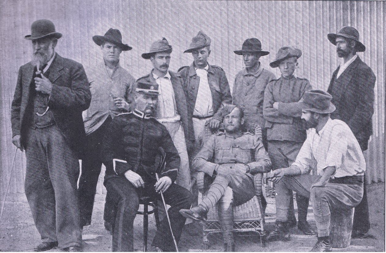 Vězni v Pietersburg Gaol, Vánoce od Unknown photographer