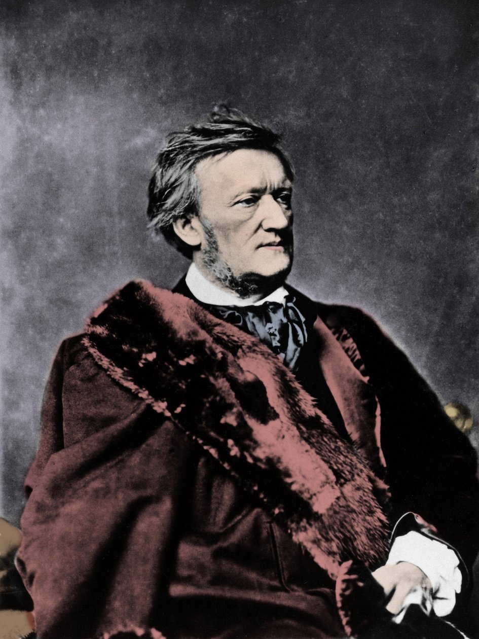 RICHARD WAGNER (1813-1883) Německý hudební skladatel - Portrétní fotografie od Unknown photographer