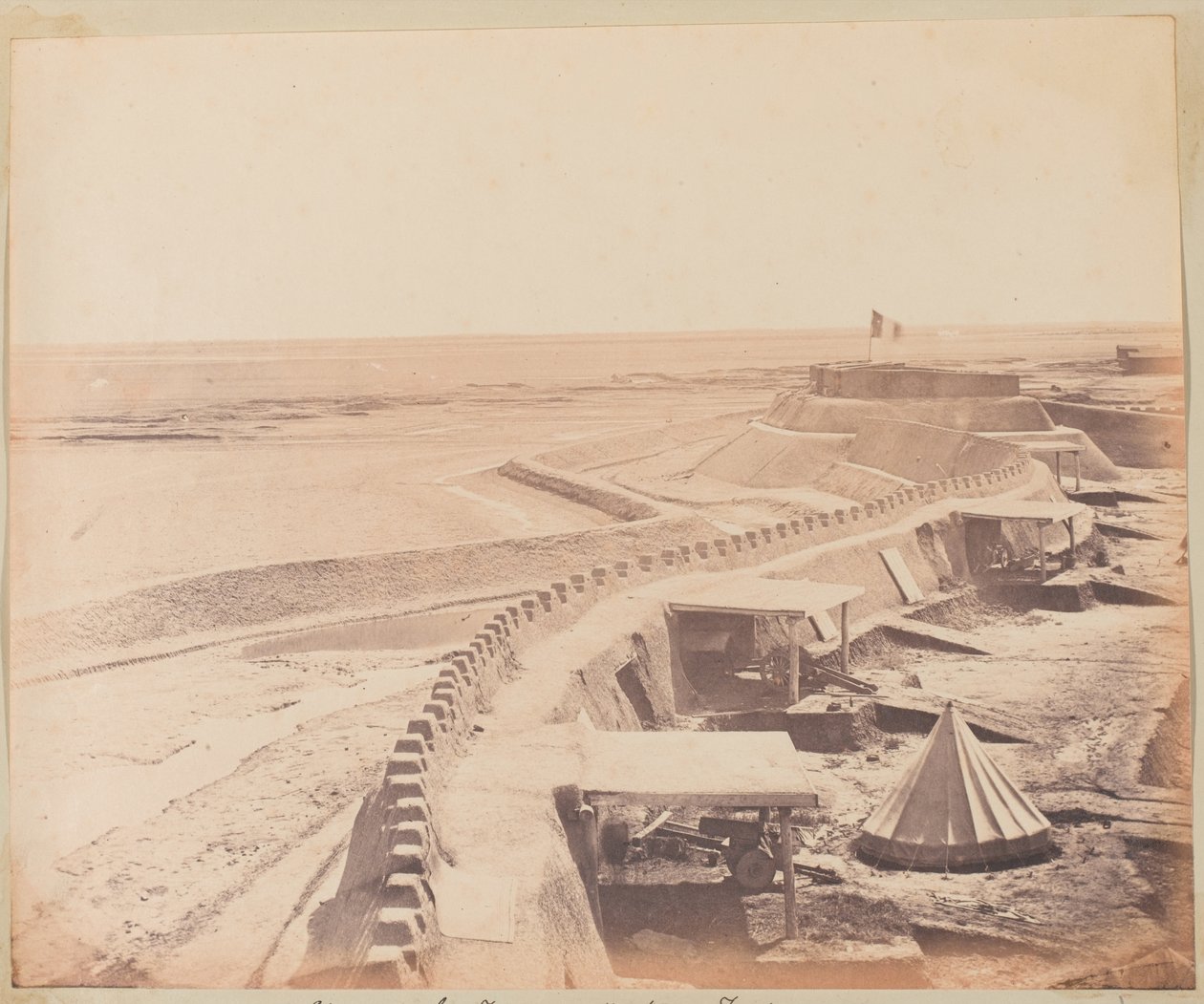 Taku Fort, China od Unknown photographer