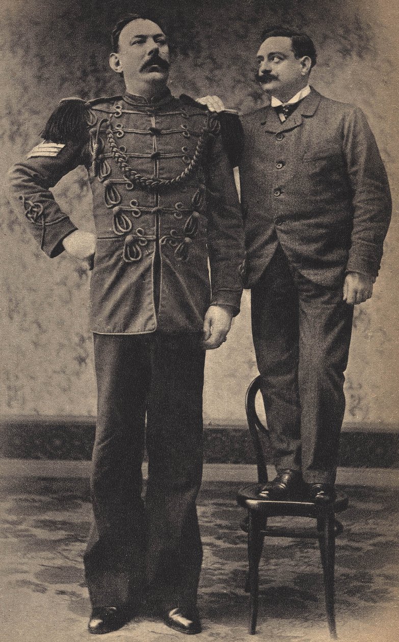 Monstra, obr. Fotografie, konec 19. století, Paříž. od Unknown photographer