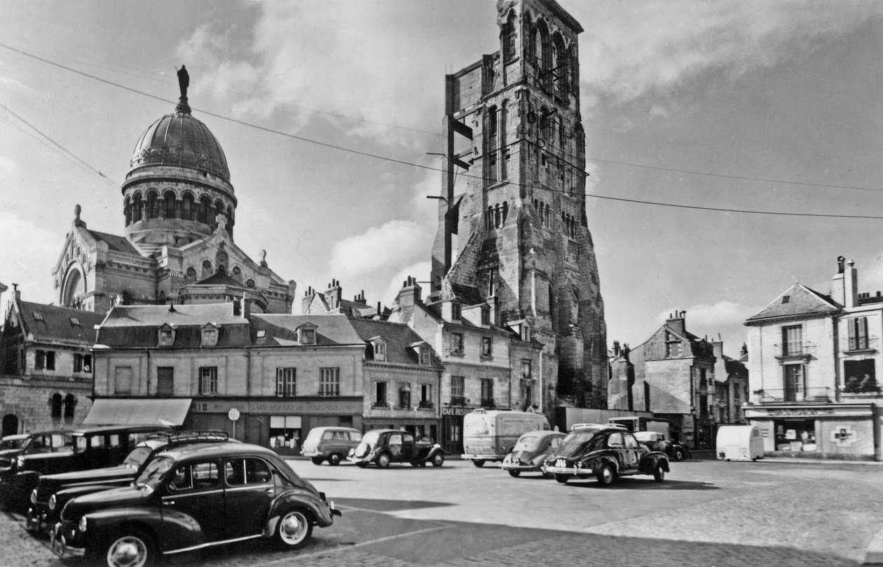 Tours, Francie: bazilika St Martin, Pohlednice, asi 1960 od Unknown photographer
