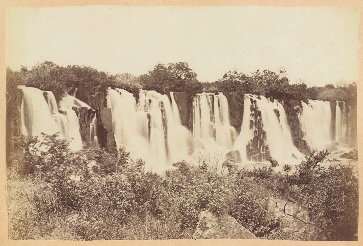 Umgeni Falls, Natal Province, Jižní Afrika, circa 1882 od Unknown photographer