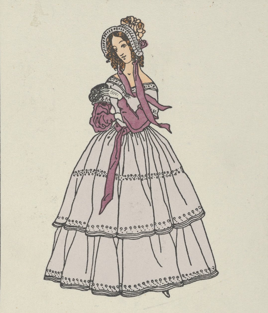 Móda biedermeieru, 1908. od Urban Janke