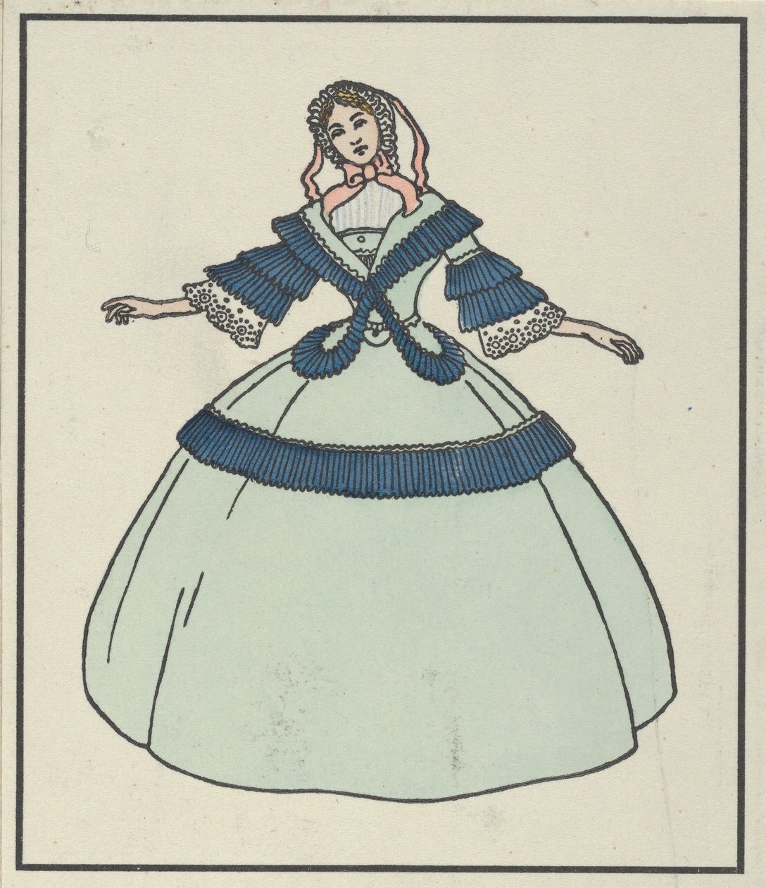Móda biedermeieru, 1908. od Urban Janke