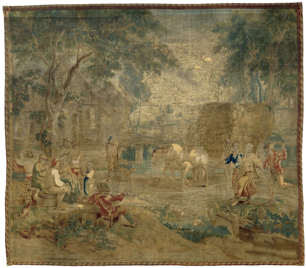 Návrat úrody Lidový život do Teniers (název série) od Urbanus Leyniers