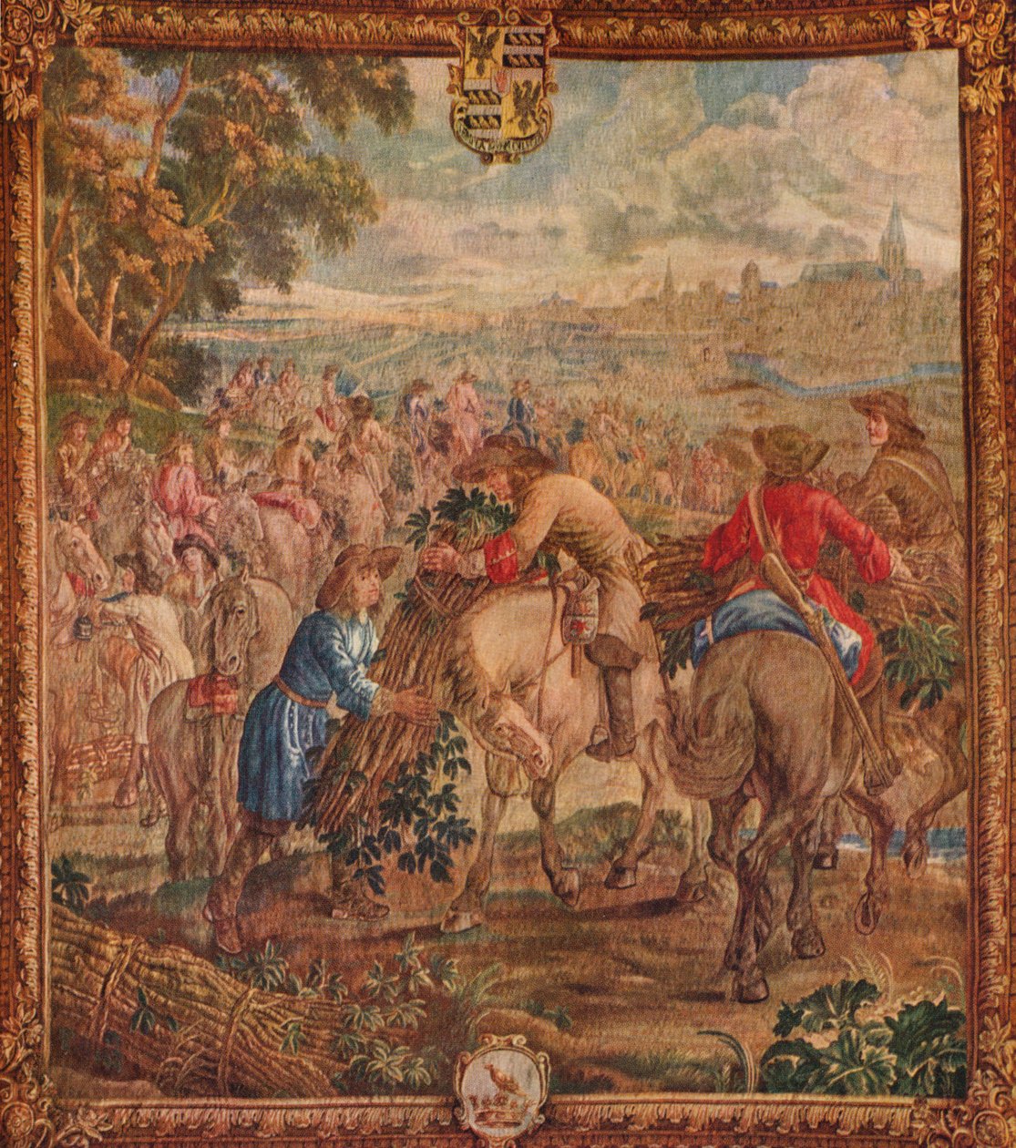 Spálení Lille, 17. století, 1923 od Urbanus Leyniers